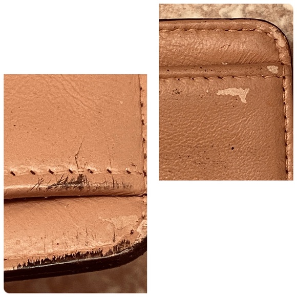 Authentic Chanel camellia, black leather wallet - Picture 9 of 13